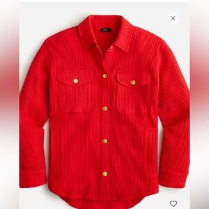 J.Crew waffle knit Big Shirt